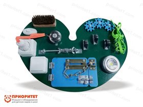 Бизиборд Зеленое сердце