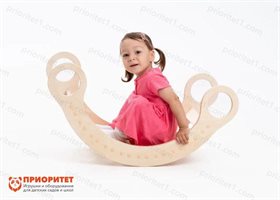 Горка-качалка Радужные дни (без покрытия)