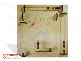 Настенный модуль для развития запястья Движение по проволоке