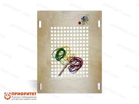 Тактильно-развивающая панель Маленький портной