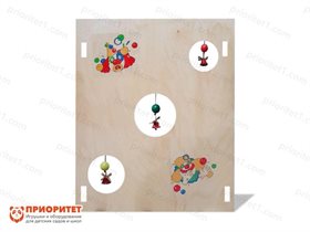 Тактильно-развивающая панель Точное попадание