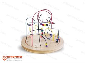 Детский игровой сенсомоторный комплекс Поймай бусинку