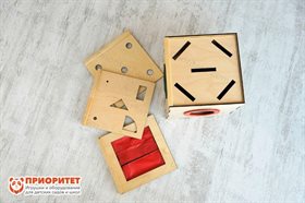 Тактильный ящик Что внутри