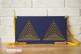 Тренажер для развития письма Треугольники