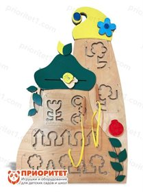 Тактильно-развивающая панель Готовим руки к письму