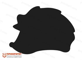 Фигурная грифельная меловая доска Ежик