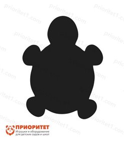 Фигурная грифельная меловая доска Черепашка