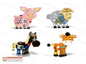 Набор бизибордов Малыши на ферме