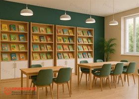 Комплект мебели для библиотек Место Знаний