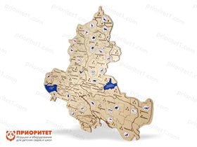 Карта Ростовской области