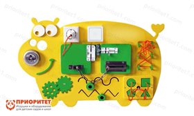 Бизиборд Желтый бегемот