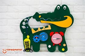 Бизиборд Добрый крокодильчик №2