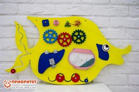 Бизиборд Желтая рыбка