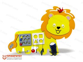 Бизиборд Смелый львёнок №2