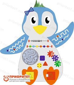 Бизиборд Радостный пингвин