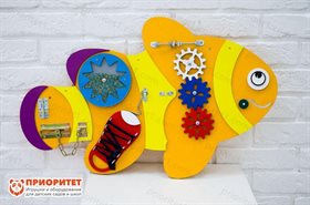 Бизиборд Оранжевая рыбка