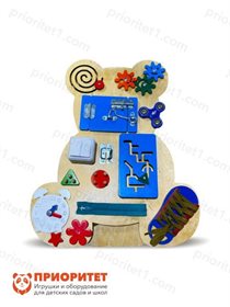 Бизиборд Веселый медвежонок