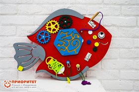 Бизиборд Красная рыбка
