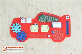 Бизиборд Красная машинка