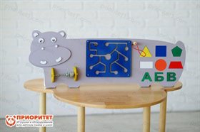 Бизиборд Милый бегемотик