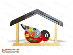 Бизиборд Величавый снегирь