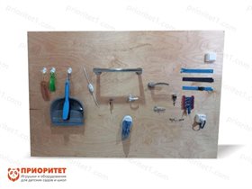 Стенд для развития бытовых навыков Дома