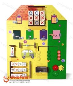 Бизиборд Домик для большой семьи