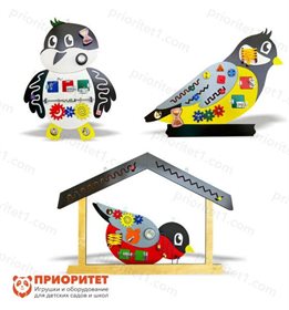 Набор бизибордов Птицы России №2