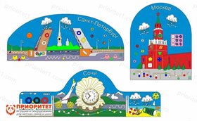 Набор бизибордов Города России