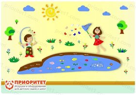 Комплексное настенное решение Даша и Паша: Лето