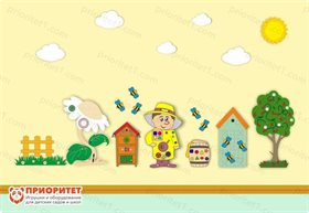 Комплексное настенное решение Медовый край