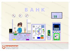 Комплексное настенное решение В банке