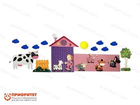 Комплексное настенное решение В гостях у бабушки