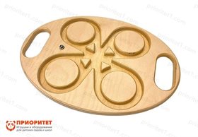 Детский балансир для рук с лабиринтом Бабочка