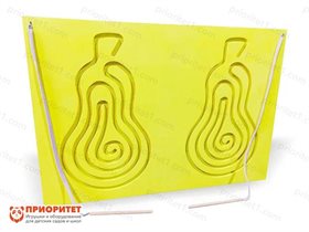 Межполушарная доска №21 окрашенная