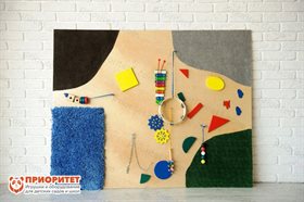 Тактильная панель с инструментами Знакомство с музыкой