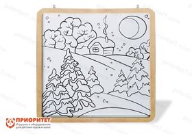 Настенный модуль Многоразовая раскраска (75x75)