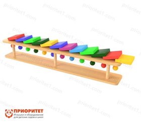 Тактильно-развивающая панель Яркое домино