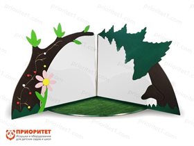 Декоративно-развивающая панель Лесная полянка