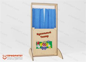 Тактильно-развивающая ширма Играем в театр