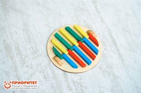 Тактильно-развивающая игрушка Умная трещотка