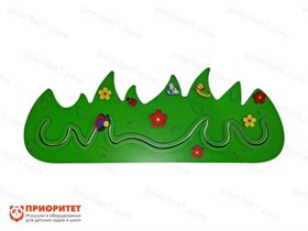 Декоративно-развивающая панель Травка в поле