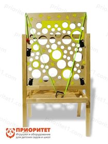 Тактильно-развивающая панель Мышки в сыре