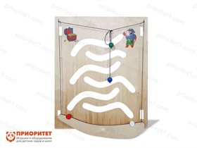 Тактильно-развивающая панель-лабиринт Морские приключения