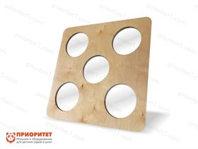 Развивающая STEM-панель Зеркала веселья