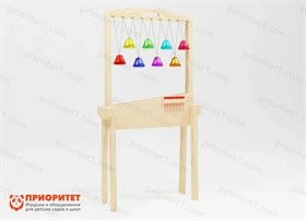 Тактильно-развивающая ширма Мелодичные колокольчики