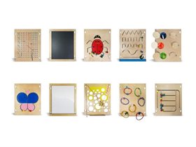 Набор тактильно-развивающих панелей Счастливое детство