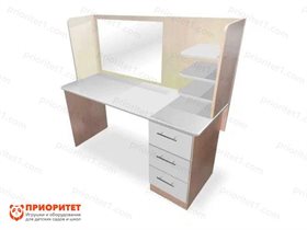 Стол логопеда с зеркалом Лого-Комфорт
