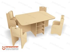 Игровой ландшафтный стол со стульями Развитие