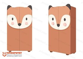Шкаф детский Лисичка